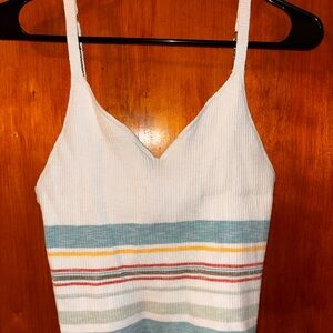 Tommy Hilfiger Striped Knit Tank Top